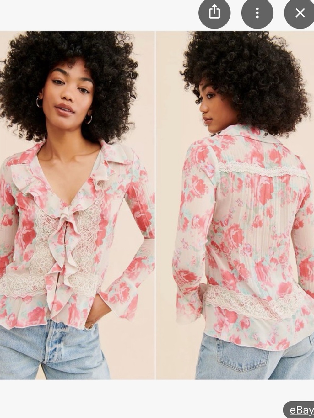 Free People Bad at Love Blouse